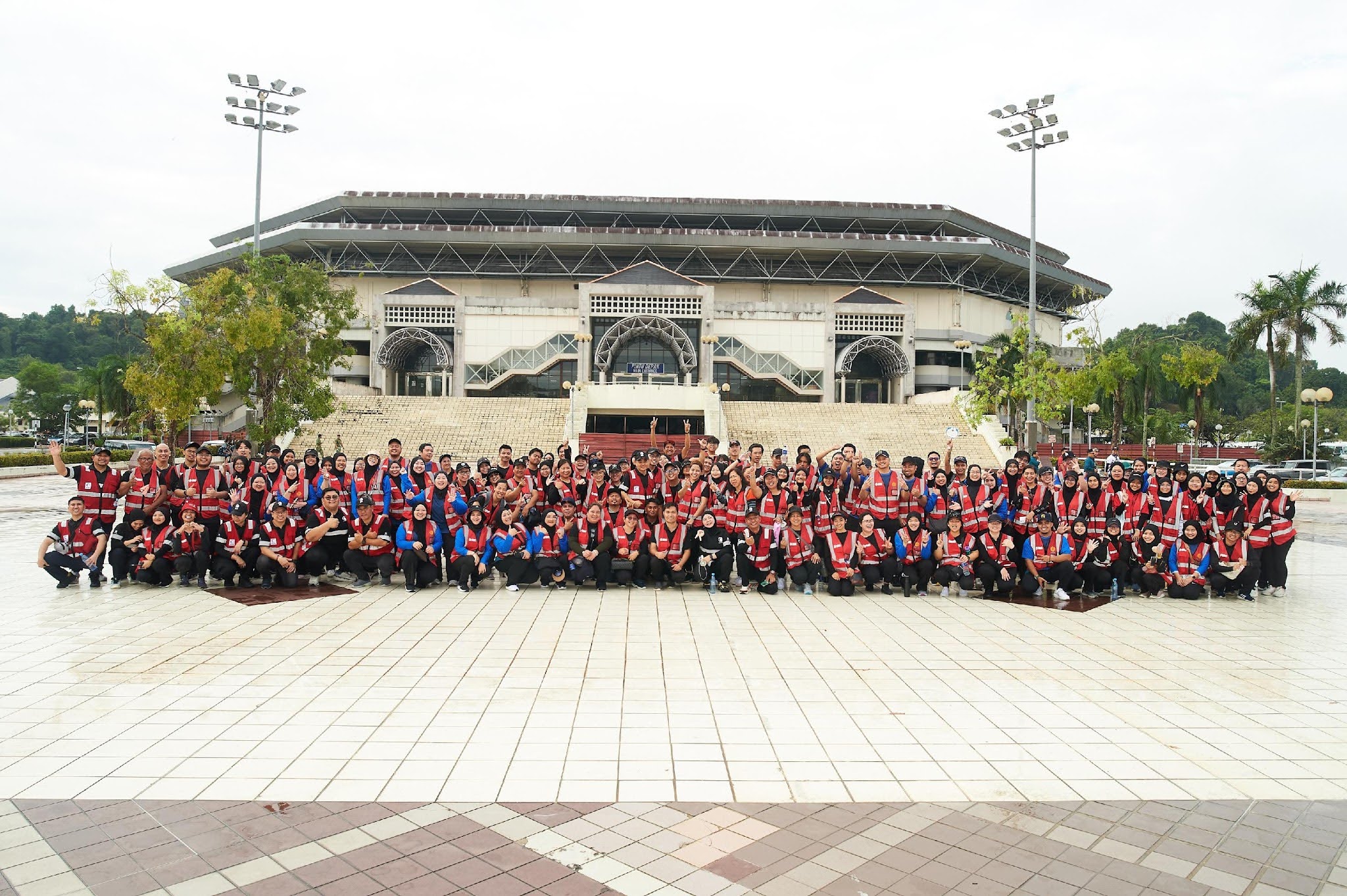 BRC Crew serving the community